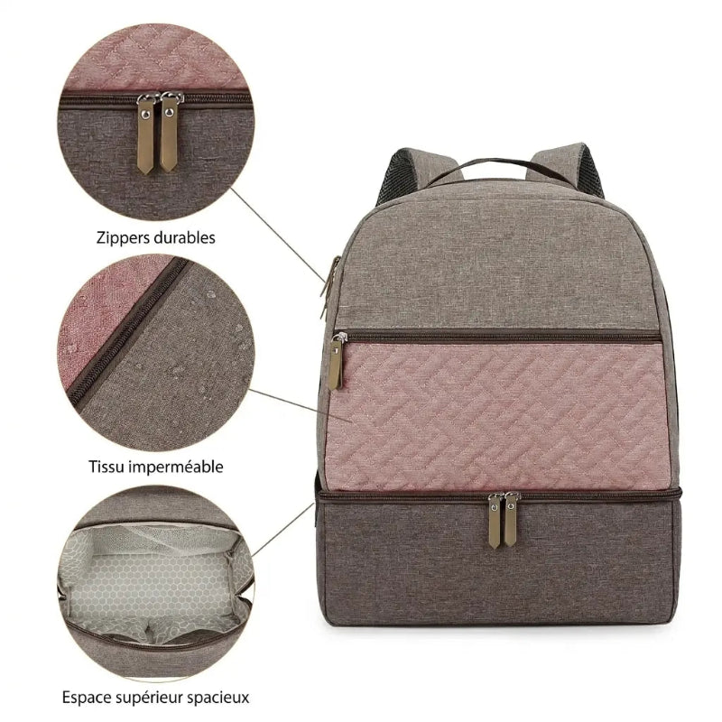 Design moderne pour sac à langer petit