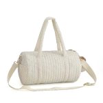 Grand sac à langer beige fonctionnel