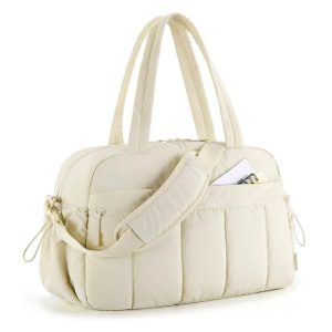 Grand sac à langer mixte avec poches multiples
