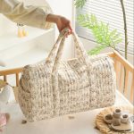 Sac à langer fleuri élégant pour mamans