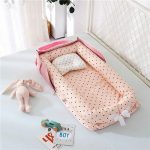 Matelas à langer mixte en tissu imperméable