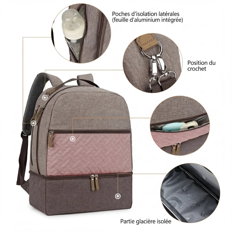 Sac à langer petit idéal pour sorties