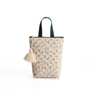Petit sac à couche avec motif floral élégant