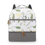 Petit sac à dos à langer en tissu imperméable