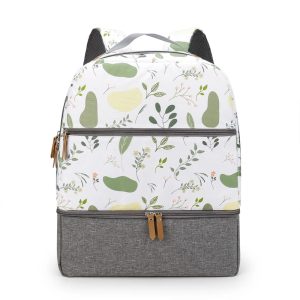 Petit sac à dos à langer en tissu imperméable