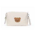 Petit sac à langer bébé beige élégant