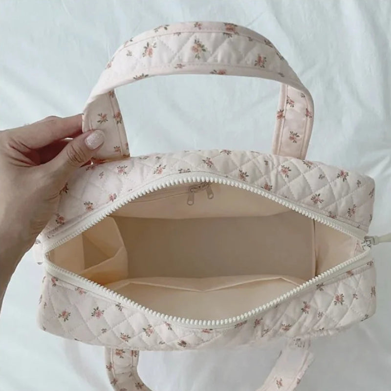 Sac à langer pratique et spacieux couleur rose