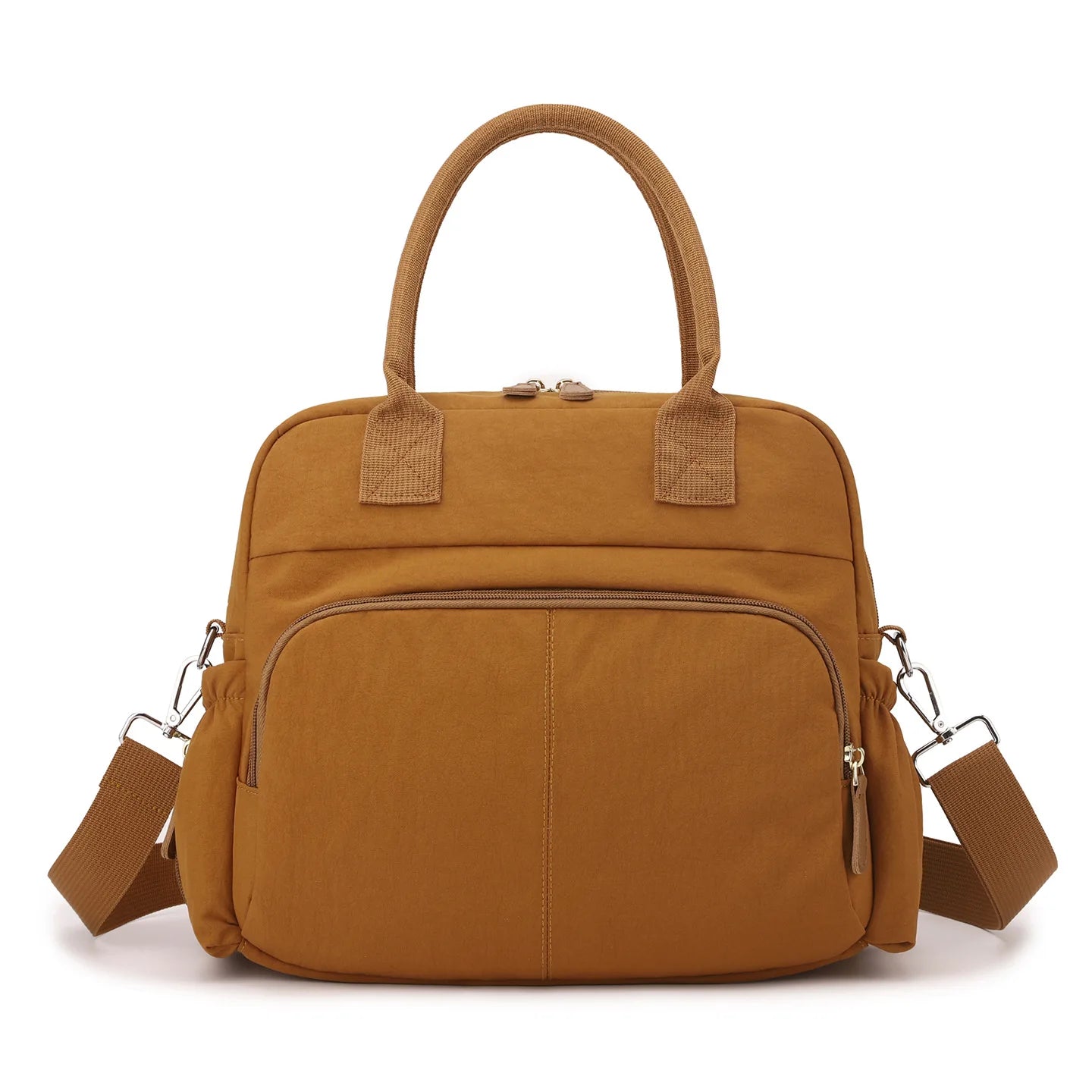 Sac à langer bébé en tissu imperméable gris