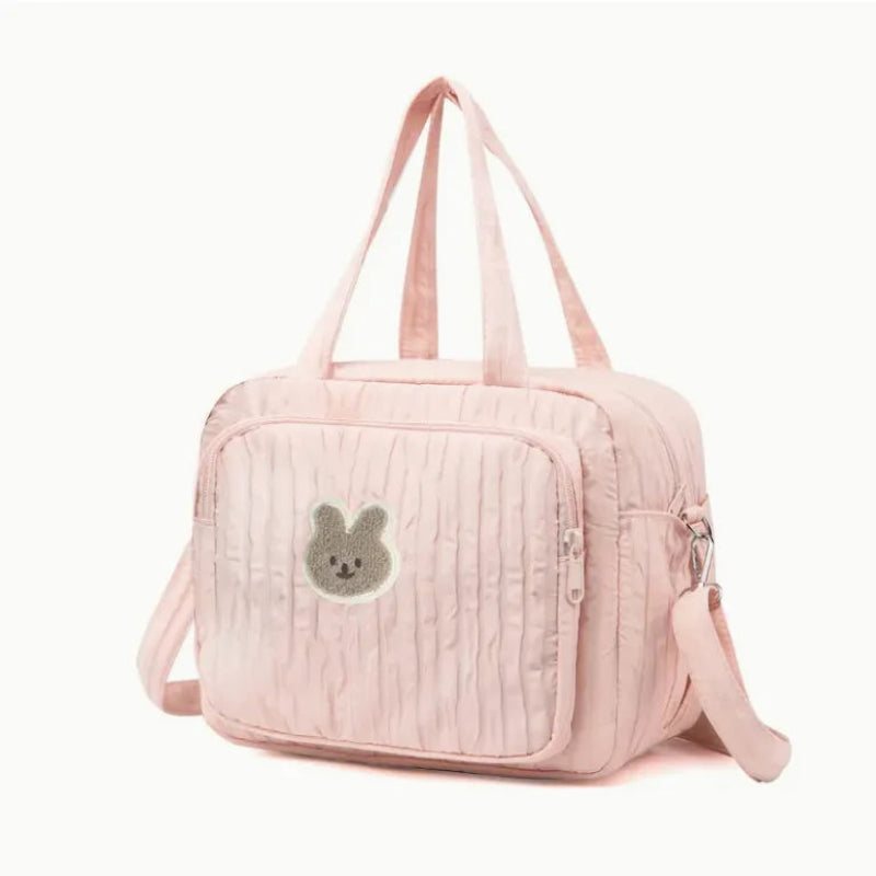 Sac à langer rose élégant pour bébé