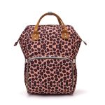 Sac à dos motif léopard moderne et tendance