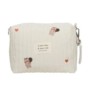 Sac à langer bébé castor avec de nombreuses poches