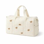 Sac à langer en gaze de coton beige