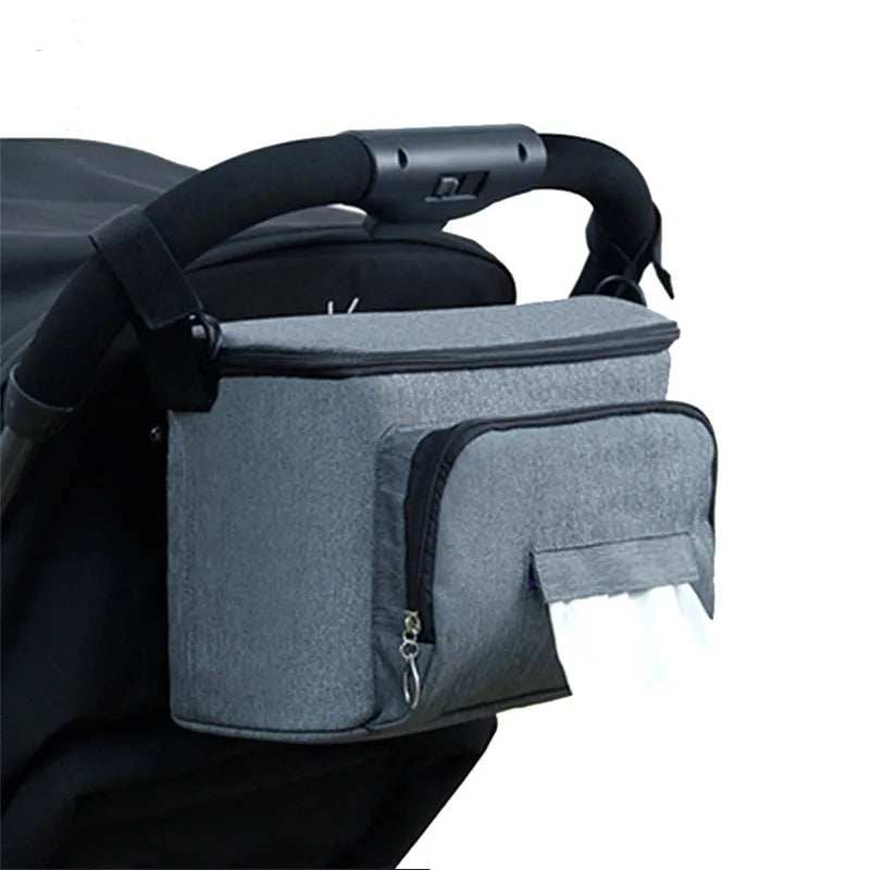 Sac à langer poussette en toile imperméable